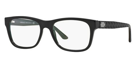 versace ve3199 black havana|Versace™ VE3199 Square Eyeglasses .